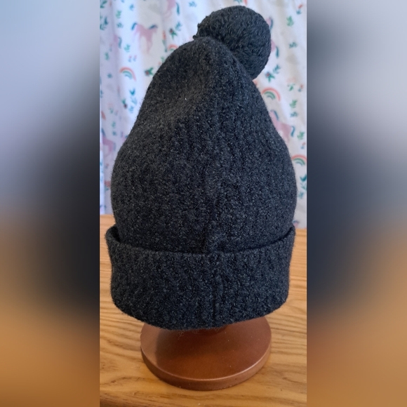 NWOT Allbirds Grey Merino Wool Neutral Casual Outdoor Warm Beanie Hat Cap - Picture 2 of 4